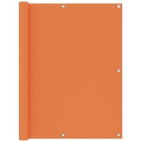 Berkfield Home Balcony Screen Orange 120x600 cm Oxford Fabric