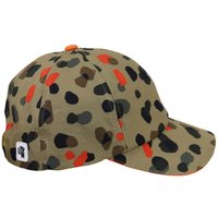 Little Hotdog Watson Neutral Leopard Baseball Cap in Khaki | Size: 18-36 m