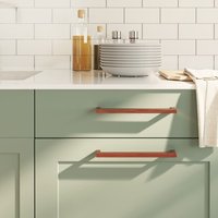 Berkfield Home Cabinet Handles 5 pcs Bronze 224 mm Stainless Steel in Brown