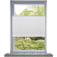 Berkfield Home Plisse Blind 50x100cm White Pleated Blind | Size: 50x100 cm