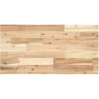Berkfield Home Bathroom Vanity Top Untreated 60x40x4 cm Solid Wood Acacia in Brown | Size: 60 x 40 x 4 cm