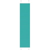 Berkfield Home Pleated Blind Petrol Green 45x200 cm Fabric Width 44.4 cm Polyester