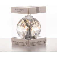Sienna Glass Attraction Orb Courage in Silver