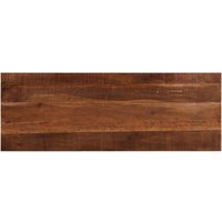 Berkfield Home Table Top 140x50x2.5 cm Rectangular Solid Wood Reclaimed in Brown