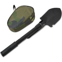 Berkfield Home Folding Shovel Carbon Steel Black