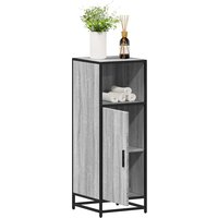 Berkfield Home Bathroom Cabinet Grey Sonoma 35x37.5x100 cm Engineered Wood