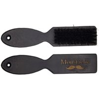 Moustache Barber's Brush - Fade in Black