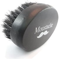 Moustache Barber's Brush - Oval in Black