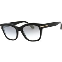 Lauren 02 Grey Mirrored Lens Shiny Sunglasses