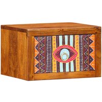 Berkfield Home Bedside Cabinets 2 pcs 35x30x22 cm Solid Wood Acacia in Brown | Size: 35 x 30 x 22 cm