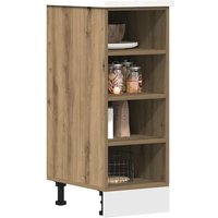 Berkfield Home Bottom Cabinet Artisan Oak 30x44, 5x81, 5 cm Engineered Wood in Brown