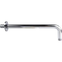 Nes Home Round 300mm Wall Mounted Shower Arm in Silver