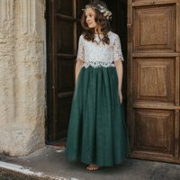 s Felicity Couture Dress Hunter Green Dark Green