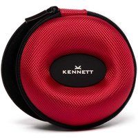 Kennett Single Watch Travel Case - Sleek, Durable & Water-Resistant Exterior in Red