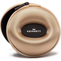 Kennett Single Watch Travel Case - Sleek, Durable & Water-Resistant Exterior in Gold