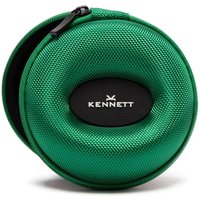 Kennett Single Watch Travel Case - Sleek, Durable & Water-Resistant Exterior in Green