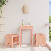 Berkfield Home Garden Stools 2 pcs 40x36x45 cm Solid Wood Douglas in Brown | Size: 40 x 36 x 45 cm