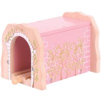 Wooden Rail Brick Tunnel