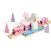 Swan Tunnel Wooden Train Set