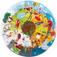 Bigjigs Toys Seasonal Circular Floor Puzzle
