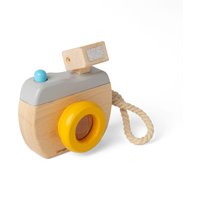 Bigjigs Toys Wooden Kids Camera - Toddler Role Play Toy