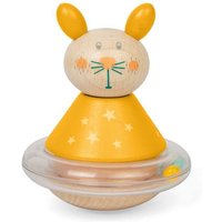 Bigjigs Toys Roly-Poly Rabbit - Wooden Rocking Animal Toy For Babies