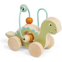 Push Along Diplodocus 2 1 Wooden Dinosaur Push Along & Bead Frame