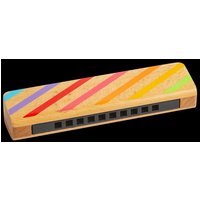 Bigjigs Toys Wooden Harmonica - Children's Wooden Instruments