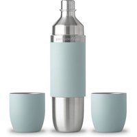 High Camp Flasks Parkside Flask 750 | Travel Wine Flask 750ml in Pale Blue