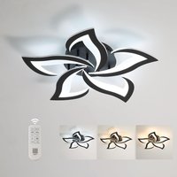 Dimmable LED Ceiling Light 40W Modern Acrylic Ceiling Lights Φ60cm