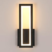16W Modern Acrylic Rectangular Wall Lamp warm white light 3000K