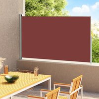 Berkfield Home Patio Retractable Side Awning 180x300 cm Brown