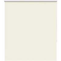 Berkfield Home Roller Blind Blackout Off-White 135x175 cm Fabric Width 131.6 cm Polyester in White