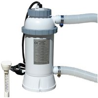 Intex Pool Heater For Swimming Pool With UK RCD plug in Grey | Size: 2kg