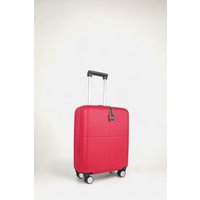JLY Premium 100% Makrolon PC Hardshell Small Carry-On Cabin Suitcase 19' in Raspberry