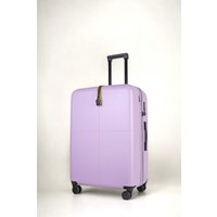 JLY Premium Large Expandable 100% Makrolon PC Hard Shell Suitcase in Lilac