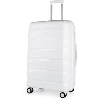 JLY Large Suitcase 28' Inch Hard Shell Check In Luggage (Surf Blue) - Lightweight & Durable, USB Charging Port, Secure TSA Lock, Dual Spinner Wheels