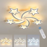 LED Ceiling Light 50W Star Dimmable Ceiling Light Chandelier