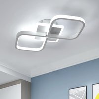 COMELY Ceiling Light LED 36 W, White Square LED Ceiling Light Modern, 6500 K