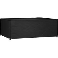 Berkfield Home Garden Furniture Cover 12 Eyelets 230x165x80 cm Rectangular in Black | Size: 230 x 165 x 80 cm