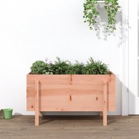 Berkfield Home Garden Raised Bed 101x50x57 cm Solid Wood Douglas in Brown | Size: 101 x 50 x 57 cm