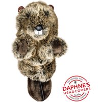 Daphne's Animal Driver Headcover - Beaver in Dark Grey