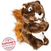 Daphne's Animal Driver Headcover - Squirrel in Grey