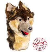 Daphne's Animal Driver Headcover - Wolf in Brown