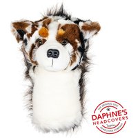 Daphne's Animal Driver Headcover - Australian Shepherd in White