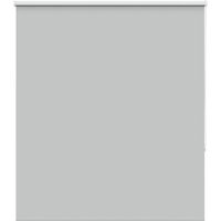 Berkfield Home Roller Blind Blackout Light Grey 135x130 cm Fabric Width 131.6 cm Polyester