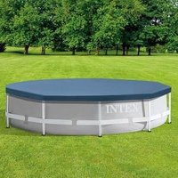 Intex Frame Pools Cover for 12ft Frame Pool in Blue | Size: 2.5kg