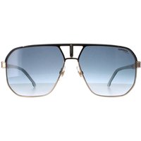 Carrera Men's Aviator Black Gold Dark Blue Gradient 1062/S