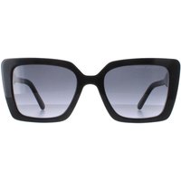 Marc Jacobs Women's Square Shiny Black Dark Grey Gradient MARC 733/S