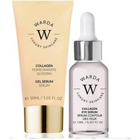 WARDA Skin Lifter Boost Collagen Eye Serum Anti-Aging 15ml +Anti-Wrinkle Gel Serum 30ml in Clear